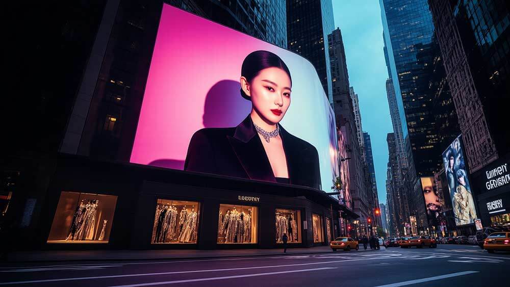 A K-Pop idol starring in a high-fashion campaign for a luxury brand