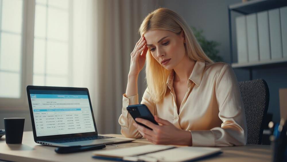 A senior researching different health insurance plans online